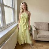 Leonor – Elegantne plisseeritud kleit