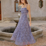 Sinine Jakardi – Elegantne maxi kleit