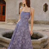 Sinine Jakardi – Elegantne maxi kleit