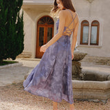 Sinine Jakardi – Elegantne maxi kleit