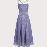 Sinine Jakardi – Elegantne maxi kleit