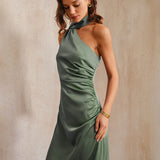 Roheline – Elegantne maxi kleit