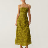 Rikkal – Lilleline backless maxi kleit