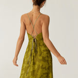 Rikkal – Lilleline backless maxi kleit