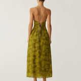Rikkal – Lilleline backless maxi kleit