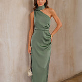 Roheline – Elegantne maxi kleit