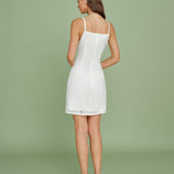 Valge – Elegantne mini kleit