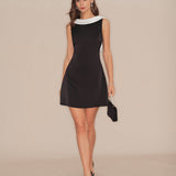 Must Kleid – Elegantne mini kleit