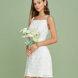 Valge – Elegantne mini kleit